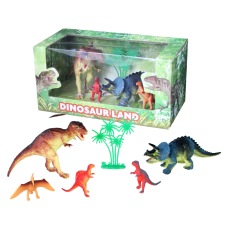 Dinoszaurusz játékfigura készlet 5-13 cm játékfigura