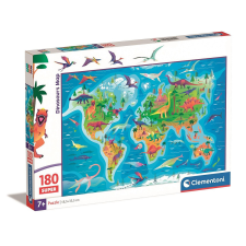 Dinoszaurusz Map 180 db-os puzzle Clementoni puzzle, kirakós