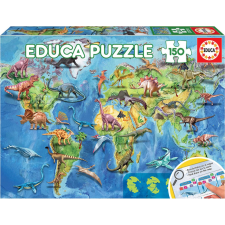 Dinoszaurusz térképes puzzle gyerekeknek puzzle, kirakós