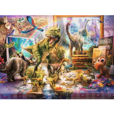  Dinoszauruszok életre kelnek XXL puzzle puzzle, kirakós