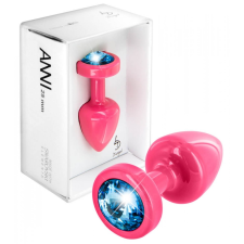 Diogol DIOGOL Anni - kék köves anál kúp - pink(2,5cm) anál