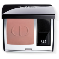 Dior Rouge Blush arcpirosító kompakt ecsettel és tükörrel árnyalat 100 Nude Look (Matte) 6 g arcpirosító, bronzosító