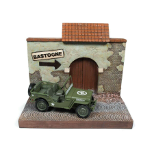  Dioráma resin backdrop To Bastogne modell kiegészítő 1:18 makett