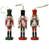  Diótörő figura akasztós fa 12,5cm