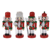  Diótörő figura fa akasztós M9cm dekorációs kellék