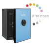 Diplomat Safe® Diplomat® Wise S500 Exkluzív Light Blue tűzálló széf