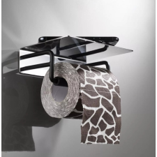 Diplon Króm WC papír tartó polccal SE02872 fürdőszoba kiegészítő