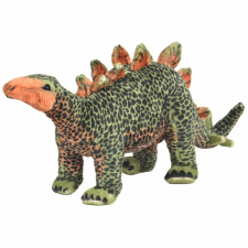 Discontmania VID álló, zöld és narancssárga plüss stegosaurus XXL plüssfigura