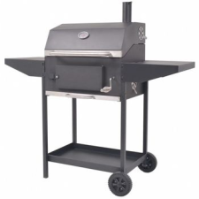 Discontmania VID BBQ fekete faszén grillsütő polccal grillsütő