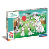 Disney 101 kiskutya Puppy Parade 24 db-os maxi puzzle Clementoni