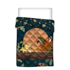  Disney Az Oroszlánkirály Hakuna Matata steppelt ágytakaró, paplan 140x200cm lakástextília