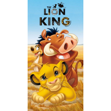 Disney Az Oroszlánkirály Pride Lands Trio fürdőlepedő, strand törölköző 70x140cm babatörülköző, kifogó