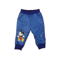 Disney bélelt vízlepergetős Nadrág - Mickey Mouse #kék - 80-as méret gyerek nadrág