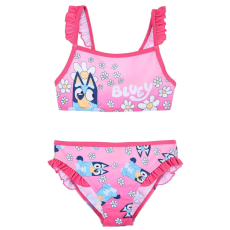 Disney Bluey Bikini virágos pink fodros 4-5 év (110 cm)