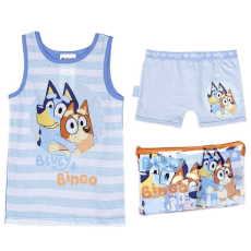 Disney Bluey trikó + boxer szett, rövid pizsama ajándék neszesszer 2 év (92 cm)