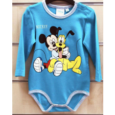 Disney body Mickey Egér és Pluto kék 3-6 hó (62-68 cm) kombidressz, body