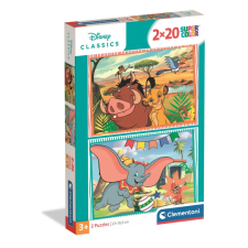 Disney Classics Funny Time 2x20 db-os puzzle Clementoni puzzle, kirakós