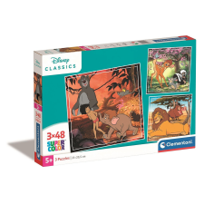 Disney Classics Timeless 3x48 db-os puzzle Clementoni puzzle, kirakós