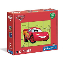 Disney Clementoni Cars mesekocka 12 db (45011) puzzle, kirakós