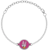 Disney Daisy kacsa ezüst gyermek karkötő BS00021SRPL-5.CS