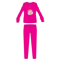 Disney Disney Hercegnők pamut flanel pizsama - téli vastag gyerek pizsama - pink - 98