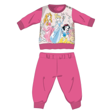 Disney Disney Hercegnők téli pamut baba pizsama - interlock pizsama - pink - 86