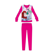 Disney Disney Hercegnők téli pamut gyerek pizsama - interlock pizsama - pink - 104 gyerek hálóing, pizsama