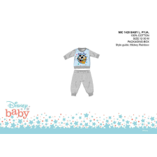 Disney Disney Mickey egér baba pizsama - jersey pamut pizsama - szürke - 92 gyerek hálóing, pizsama