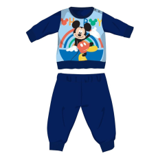 Disney Disney Mickey egér baba polár pizsama - téli vastag pizsama - sötétkék - 80
