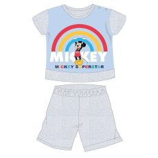 Disney Disney Mickey egér nyári rövid ujjú baba pizsama - pamut jersey pizsama - szürke - 98