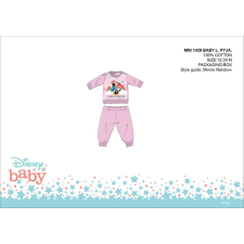 Disney Disney Minnie egér baba pizsama - jersey pamut pizsama - világosrózsaszín - 80 gyerek hálóing, pizsama