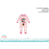 Disney Disney Minnie egér baba rugdalózó - galléros - Minnie Mouse felirattal - világosrózsaszín-rózsaszín - 0-1 hónapos babának