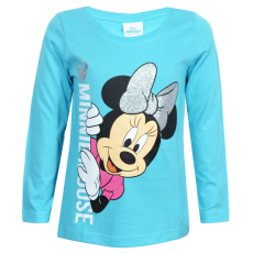 Disney Disney Minnie egér póló glitteres türkíz 3-4 év (104 cm)