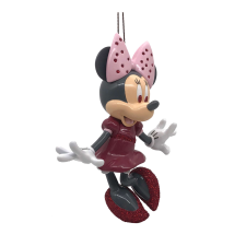 Disney Dísz brad Minnie egér, Disney, többszínű karácsonyfadísz