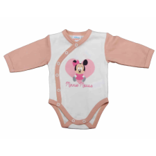 Disney elöl patentos hosszú ujjú baba body Minnie mintával kombidressz, body