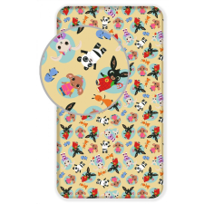 Disney és Mesehős Bing tiny town gumis lepedő 90x200 cm JAV-JFK025178 lakástextília