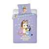 Disney és Mesehős Bluey goodnight ágyneműhuzat 140×200cm, 70×90 cm JAV-BRM023581