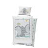 Disney és Mesehős Disney dumbó precious gyerek, ovis ágyneműhuzat 0x135 cm, 40x60 cm JAV-CBX219037DUM