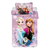 Disney és Mesehős Disney jégvarázs purple frosty gyerek, ovis ágyneműhuzat 0×135 cm, 40×60 cm JAV-JFK128054