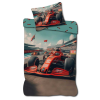 Disney és Mesehős Forma 1 race gyerek, ovis ágyneműhuzat 0×135cm, 40×60 cm JAV-BRM019898