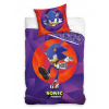 Disney és Mesehős Sonic a sündisznó purple ágyneműhuzat 140×200cm, 70×90 cm JAV-CBX236022SONIC