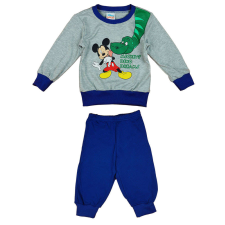 Disney fiú Pizsama - Mickey #kék-szürke gyerek hálóing, pizsama