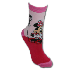 Disney Gyerek pamut bokazokni - Minnie egér - 31-34 - rózsaszín