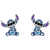 Disney gyermek fülbevaló Lilo&Stitch ezüst ES00037SRHL. CS (Ag 925/1000, 0,98 g)