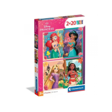 Disney Hercegnők 2 az 1-ben puzzle - Clementoni puzzle, kirakós