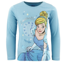 Disney Hercegnők Cinderella Blue gyerek hosszú póló, felső 5 év / 110 cm gyerek póló