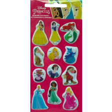 Disney Hercegnők csillogó pufi szivacs matrica matrica