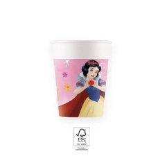 Disney Hercegnők Disney Princess Live your Story, Hercegnők papír pohár 8 db-os 200 ml FSC party kellék