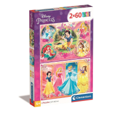 Disney Hercegnők Doers 2x60 db-os puzzle Clementoni puzzle, kirakós