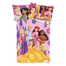 Disney Hercegnők gyerek ágyneműhuzat 100×135 cm, 40×60 cm lakástextília